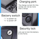 Batteria per bici elettrica Vivi per H6 Ebike